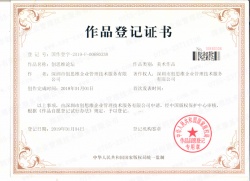 創(chuàng)思維論壇作品登記證書